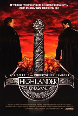 Highlander: Endgame movie poster