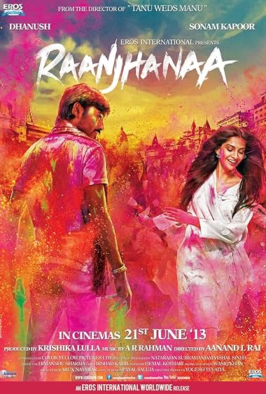 Raanjhanaa movie poster