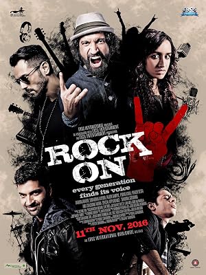Rock on 2 movie poster