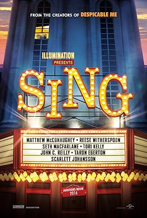 Sing movie poster