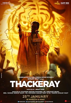 Thackeray movie poster
