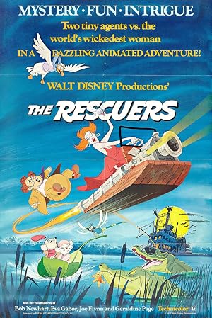 The Rescuers movie poster